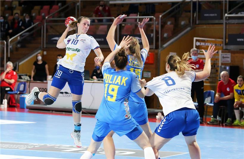 Joy Wirtz und ihre Teamkolleginnen hatten am Donnerstagabend einen schweren Stand
