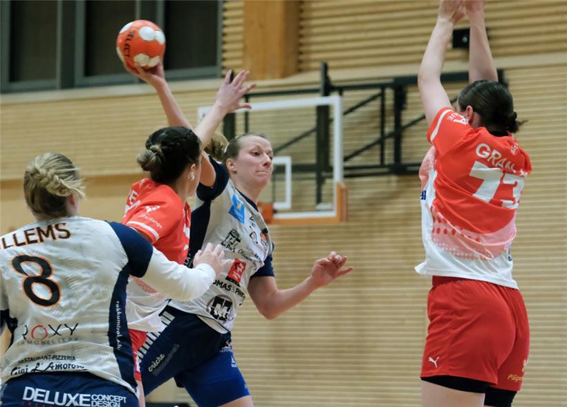 Joy Wirtz war mit elf Toren die beste Torschützin der Partie
