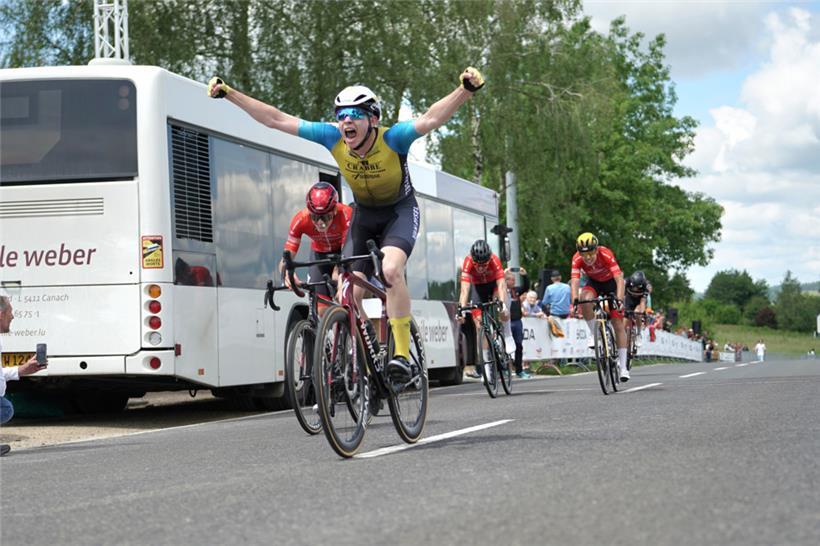 Jubelte über seinen ersten Landesmeistertitel: Arnaud Noirhomme

