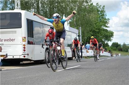 Jubelte über seinen ersten Landesmeistertitel: Arnaud Noirhomme
