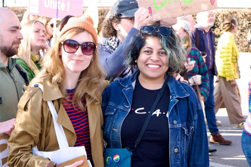 Julia Wack und Loretta Perera