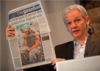 Julian Assange im Jahr 2010.
