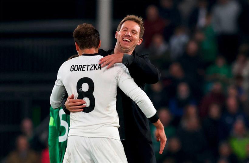 Julian Nagelsmann muss mit einigen Abwesenden gegen Luxemburg zurechtkommen
