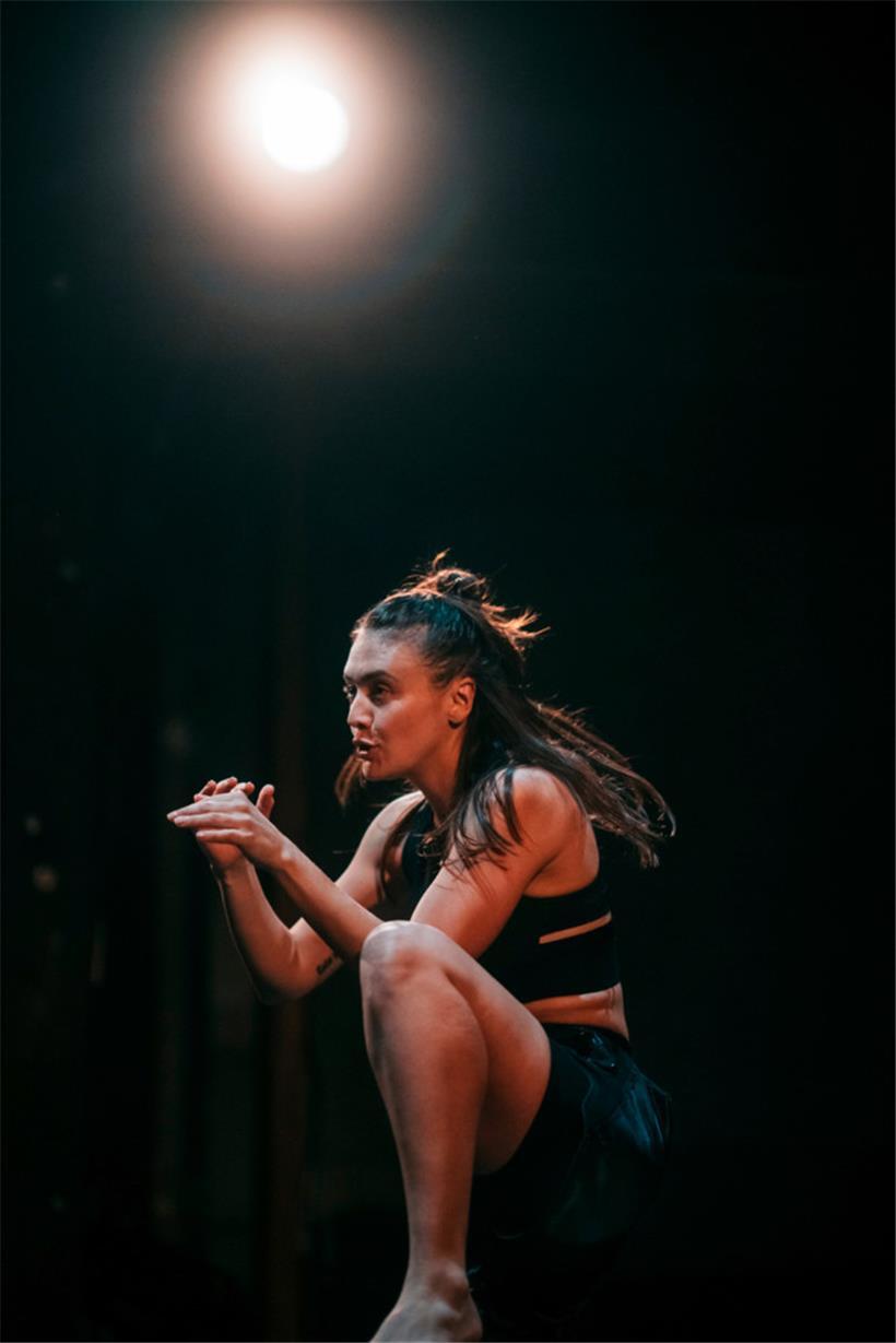 Julie Duval en action
