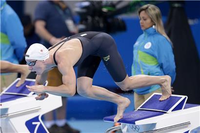 Julie Meynen präsentierte sich bei ihrem ersten Einsatz in der International Swimming League am Wochenende in Topform
