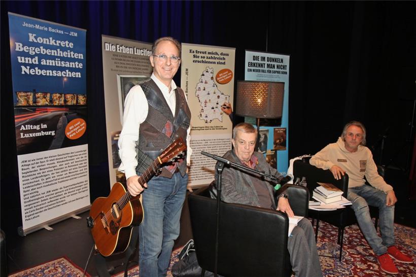Julien Arpetti, Jean-Marie Backes und Raymond Boon (v.l.n.r.)
