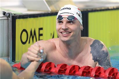 Julien Henx bestätigte noch einmal, wie hoch das Niveau im Becken der JPEE wirklich war
