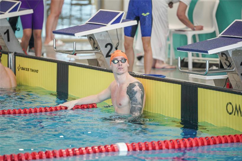 Julien Henx verpasste über 50 Meter Delfin das Halbfinale 
