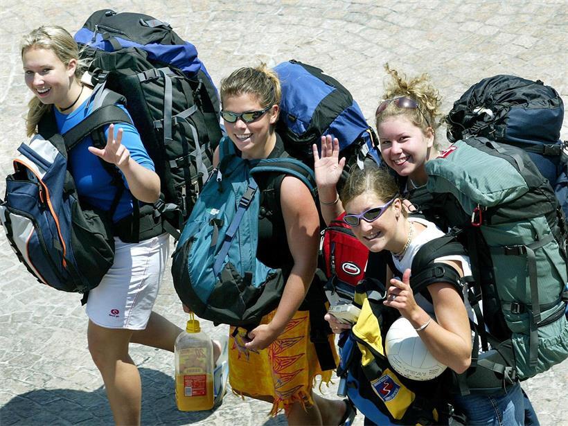 Junge Backpackerinnen in Sydney: „225.000 junge Menschen aus dem Ausland“