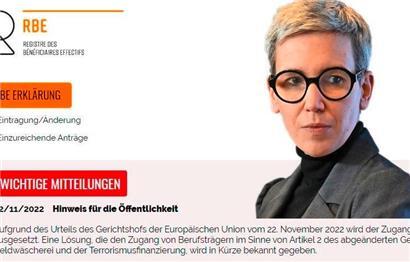 Justizministerin Sam Tanson war wegen der vorübergehenden Sperrung des RBE in die Kritik geraten
