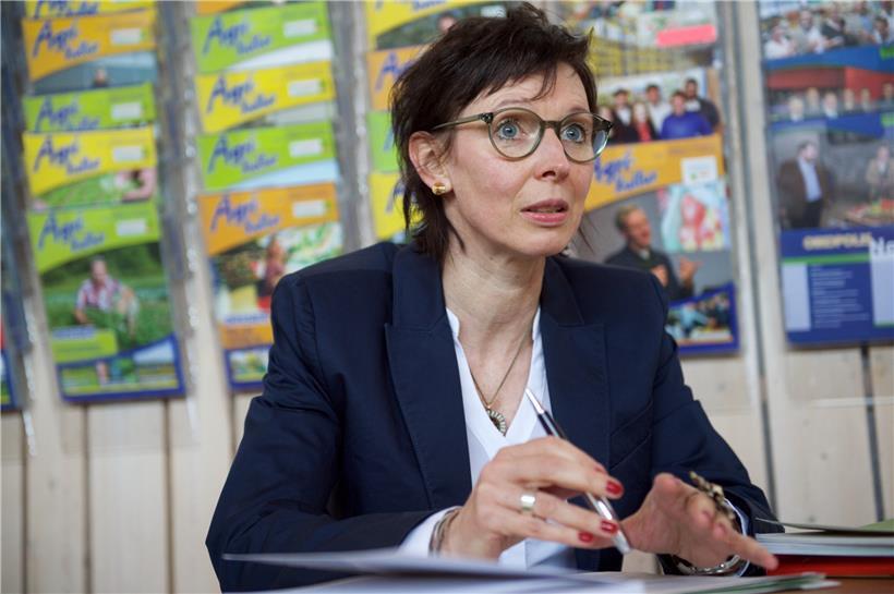 Jutta Serwas (48), Assistentin des Vorstandes von Oikopolis