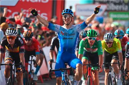 Kaden Groves sorgte für den dritten australischen Tagessieg bei der Vuelta
