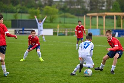 Käerjeng gegen Darmstadt: Bereits um 9.20 Uhr ging es für beide Teams los
