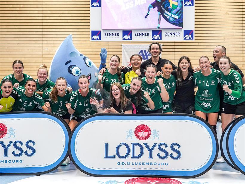 Käerjeng verteidigte seinen Supercup-Titel