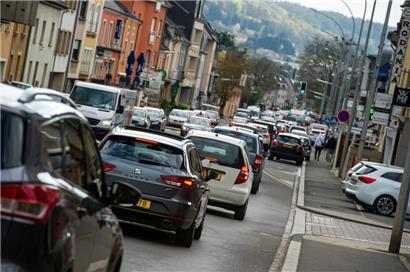 Käerjeng wird schon seit etlichen (Jahren) von Verkehrsproblemen geplagt
