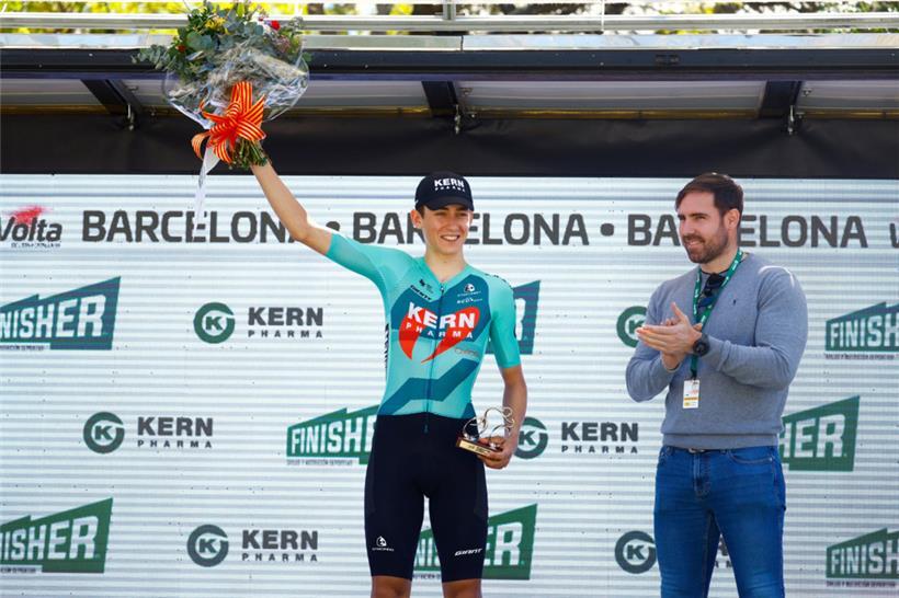 Kämpferischster Fahrer der Katalonien-Rundfahrt: Mats Wenzel
