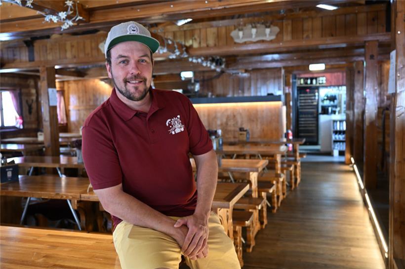 Kämpft mit hohen Ölpreisen: Jérôme Bigard, Besitzer eines mobilen Gastronomiebetriebes
