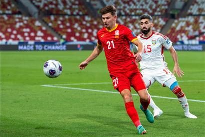 Kai Merk (hier im Trikot von Kirgisistan) wechselte von Petingen nach Düdelingen
