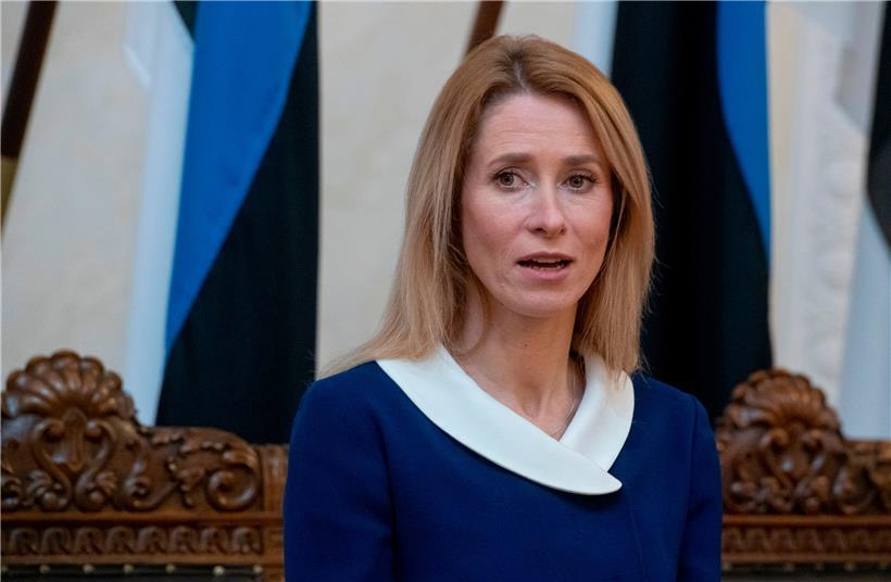 Kaja Kallas, 43 Jahre alte Chefin der wirtschaftsliberalen Reformpartei, ist jetzt Ministerpräsidentin
