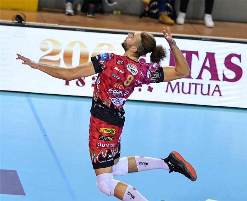 Kamil Rychlicki und Sir Safety Perugia besiegten Lube Civitanova 3:0
