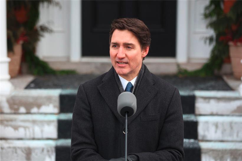 Kanadas Premierminister Justin Trudeau kündigt am 6. Januar seinen Rücktritt an. Er sagt, er wolle seine Amtsgeschäfte weiterführen, bis die liberale Regierungspartei einen neuen Anführer hat. 
