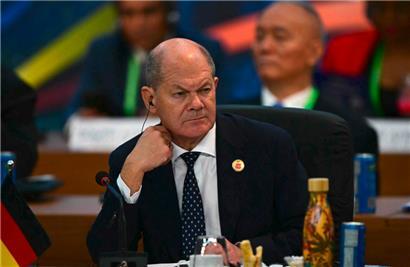 Kanzler Olaf Scholz vermutlich auf einem seiner letzten großen Gipfeltreffen in Brasilien
