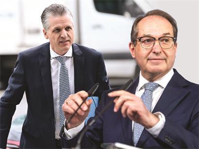 Kanzleramtschef Thorsten Frei (l.) und der deutsche Innenminister Alexander Dobrindt stehen derzeit bei den Überlegungen zu den Personalrochaden besonders in der Diskussion