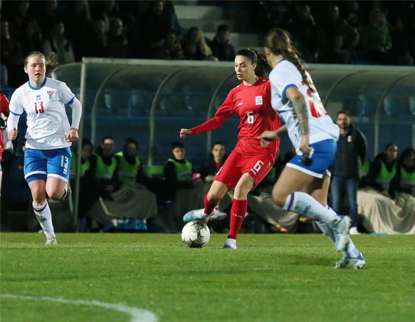 Kapitänin Marta Estevez (in Rot) und Co. hatten sich mehr erwartet
