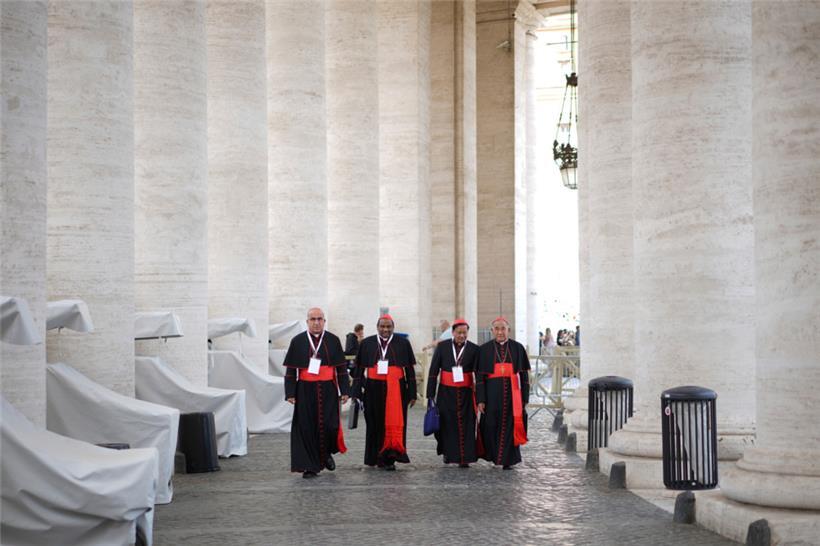 Kardinäle unterwegs zur Arbeitssitzung