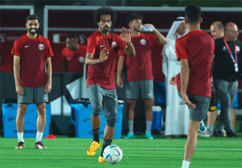 Katar um Akram Afif bereitete sich akribisch auf die Heim-WM vor
