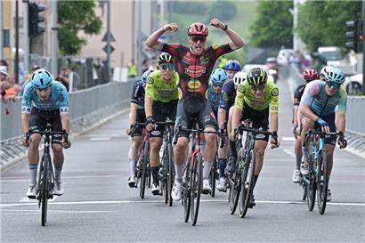 Kay De Bruyckere siegte am Samstag in Canach
