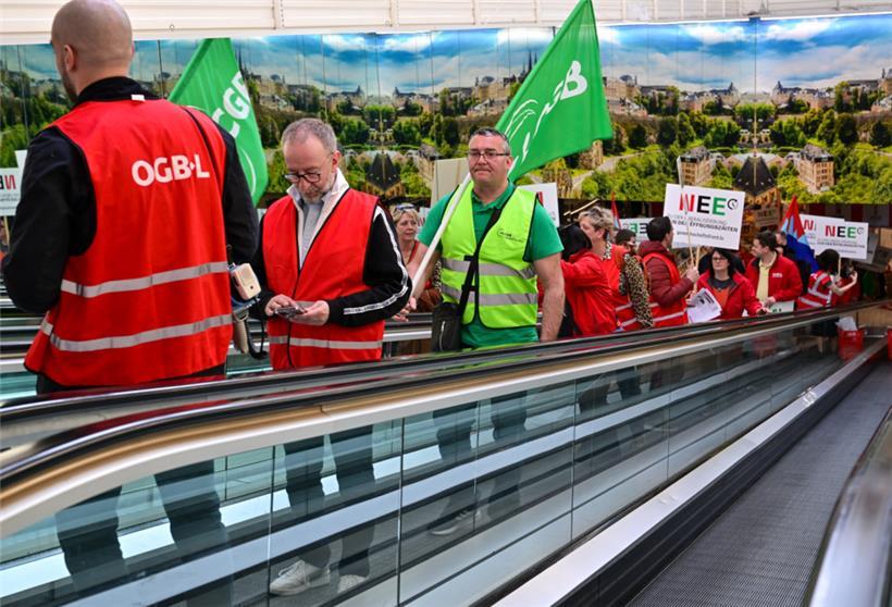 Kein Generalstreik, sondern „Piquet mobile“: OGBL und LCGB machen auf die nationale Demo am 28. Juni aufmerksam
