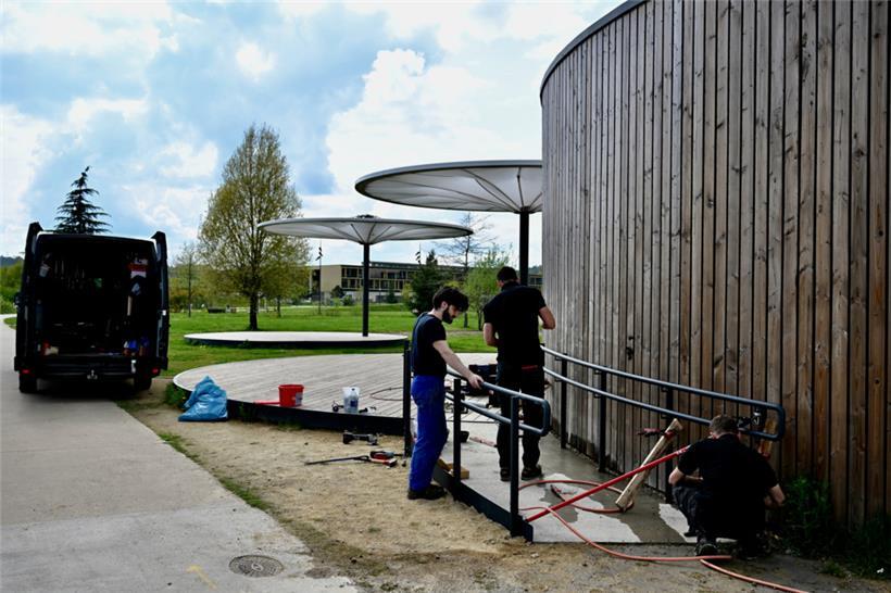 Kein Scherz: Das Bistro im „Pavillon Source Belval“ soll wirklich am kommenden 9. Mai eröffnen
