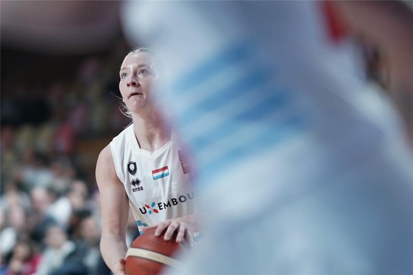 Keine andere Spielerin erhielt am 5. Spieltag der EM-Qualifikation einen höheren Effizienzwert als Anne Simon
