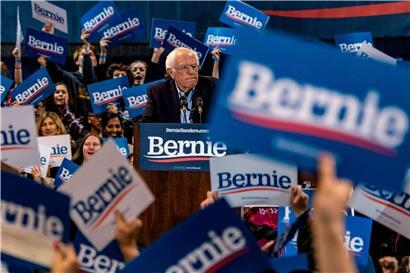 Keiner begeistert die Massen zurzeit so wie Bernie Sanders – Amerika fragt sich nun, ob der Alt-Linke ein möglicher Präsident sein könnte 

