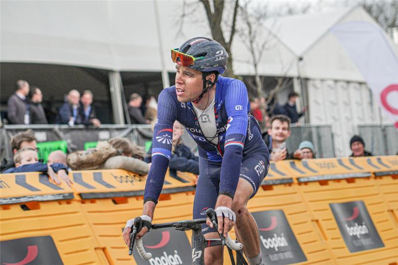 Kevin Geniets fuhr am Freitag erschöpft über die Ziellinie
