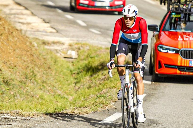 Kevin Geniets fuhr am Sonntag in Marseille sein erstes Saisonrennen
