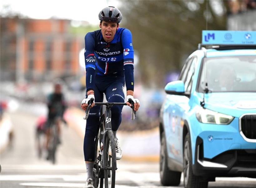 Kevin Geniets fuhr beim Omloop Het Nieuwsblad am Samstag auf den 27. Platz
