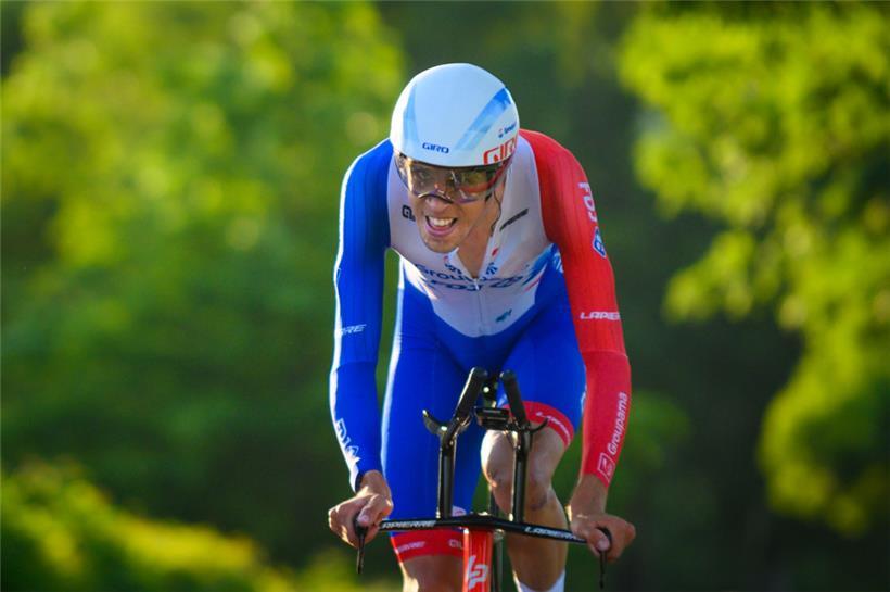 Kevin Geniets ist amtierender Landesmeister im Straßenrennen
