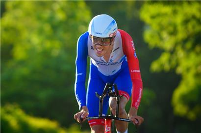 Kevin Geniets ist amtierender Landesmeister im Straßenrennen
