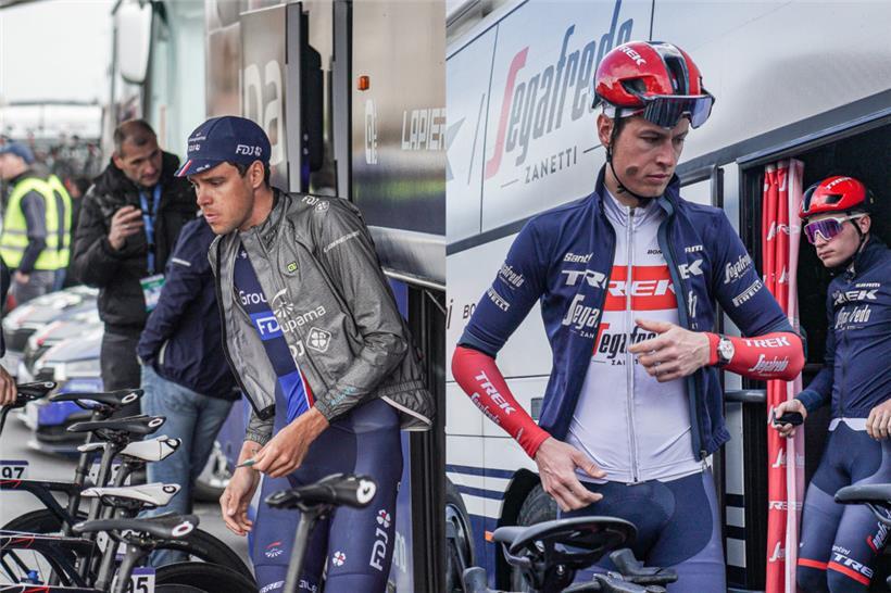 Kevin Geniets und Alex Kirsch werden am Sonntag die 107. Flandern-Rundfahrt bestreiten
