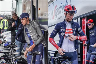 Kevin Geniets und Alex Kirsch werden am Sonntag die 107. Flandern-Rundfahrt bestreiten
