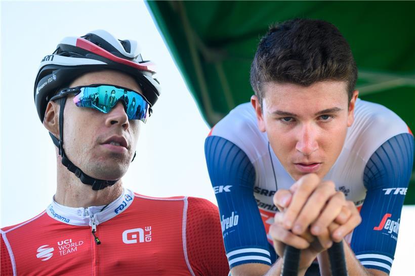 Kevin Geniets und Michel Ries (rechts) feiern ihre Olympia-Premiere in Tokio
