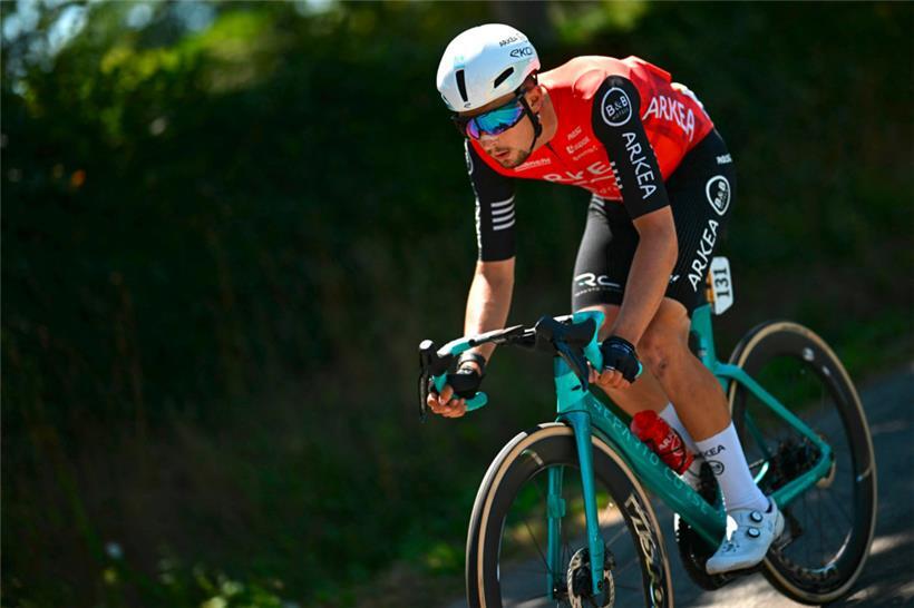 Kevin Vauquelin ist in diesem Jahr der stärkste Franzose, vom Tour-Gesamtsieg ist er aber weit entfernt
