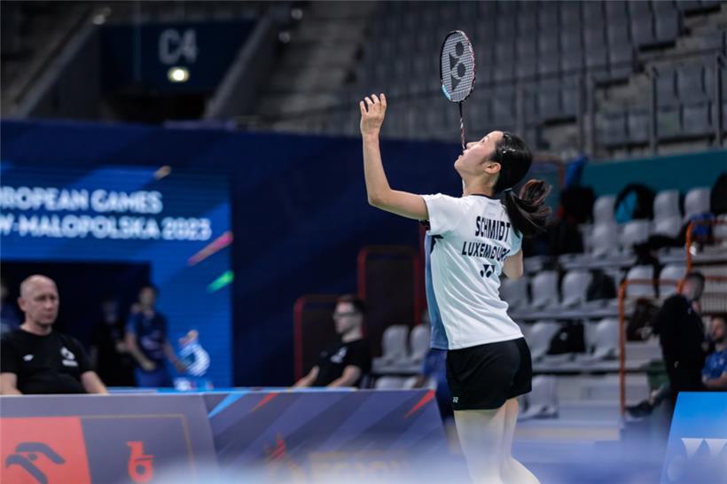 Kim Schmidt hat sich für das Achtelfinale qualifiziert
