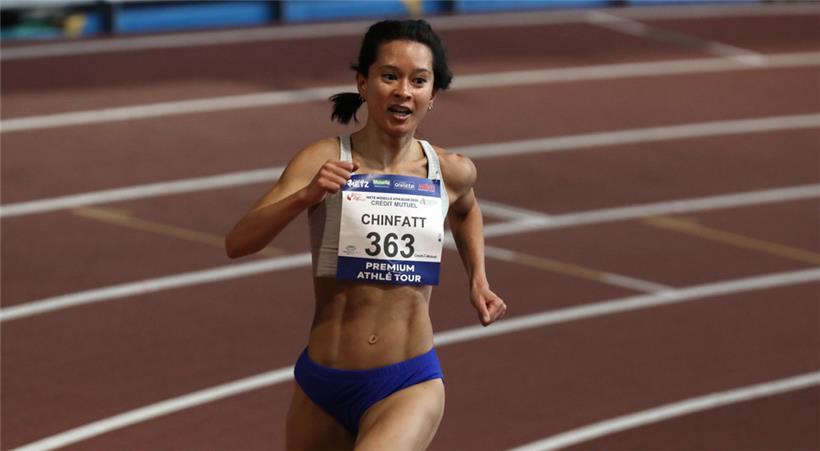 Kimberly Chinfatt lief einen Landesrekord
