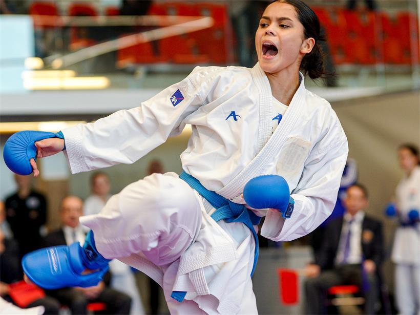 Kimberly Nelting gewann 2017 Gold bei der Junioren-WM – die erste überhaupt für Luxemburg