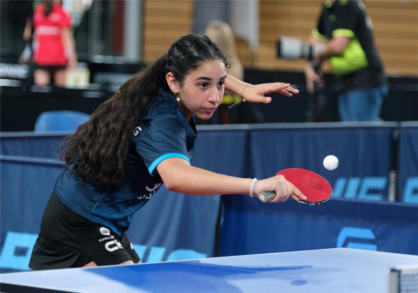 Kinda Mostafa verpasste den Sprung aufs U15-Podium nur knapp