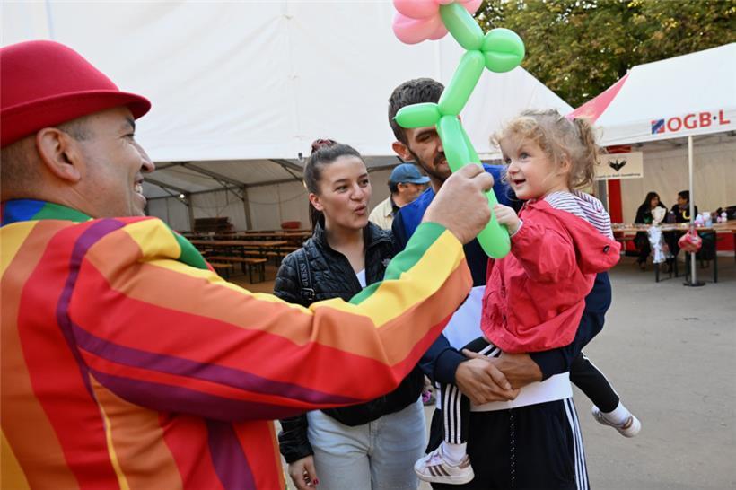 Kinder kamen bei der Veranstaltung natürlich auch auf ihre Kosten