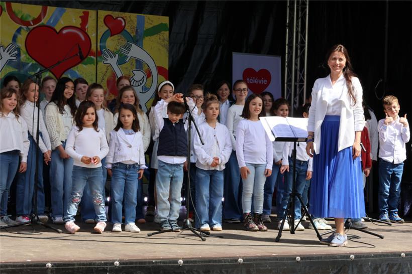 Kinderchor in Dippach